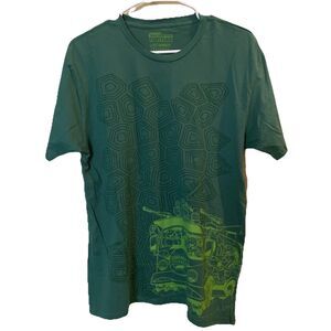 MENS Unisex LARGE SS green NINJA TURTLES  *Lootwear* T SHIRT  Graphic EUC